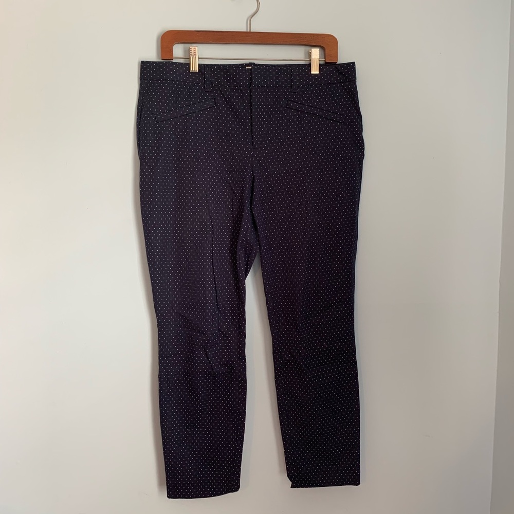 GAP skinny ankle navy blue pants 12 R